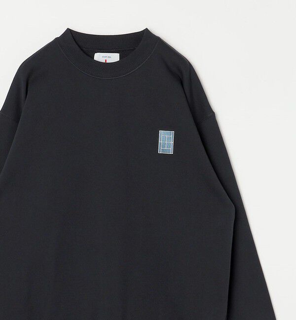 SHIPS any「【WEB限定】SHIPS any: アイビーライク ワンポイント 刺繍 ロゴ スウェット 24FW◇」|スウェット・ジャージ|