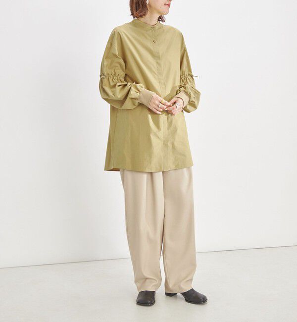 SHIPS for women「Wai+:  ウール ポリエステル ブレンド スラックス ◇」|その他|