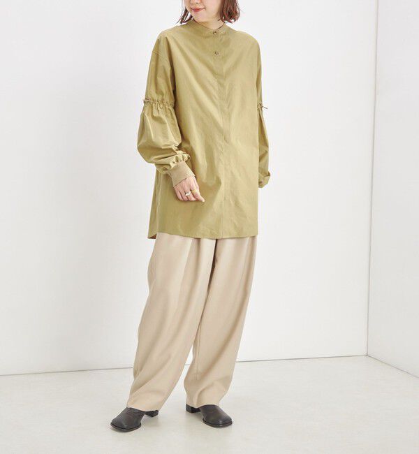 SHIPS for women「Wai+:  ウール ポリエステル ブレンド スラックス ◇」|その他|