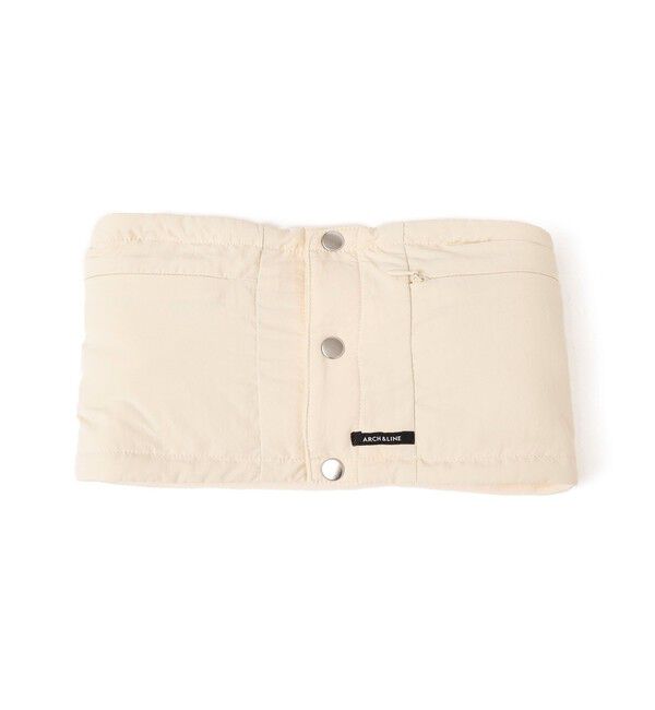 SHIPS KIDS「ARCH＆LINE:フリース スヌード」|スヌード|オフホワイト