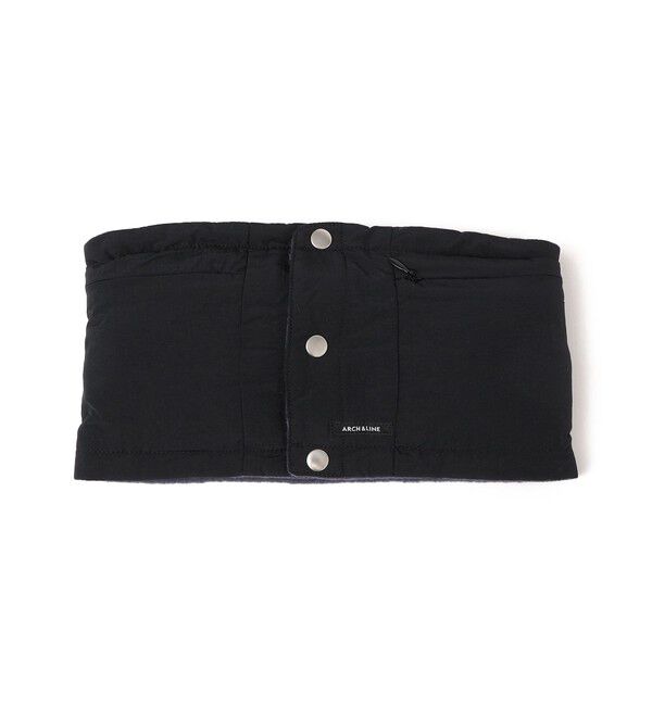 SHIPS KIDS「ARCH＆LINE:フリース スヌード」|スヌード|ブラック