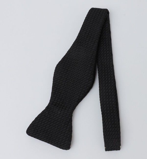 SHIPS「Stefanobigi: シルク グレナディン ボウタイ」|ネクタイ・蝶ネクタイ|ブラック