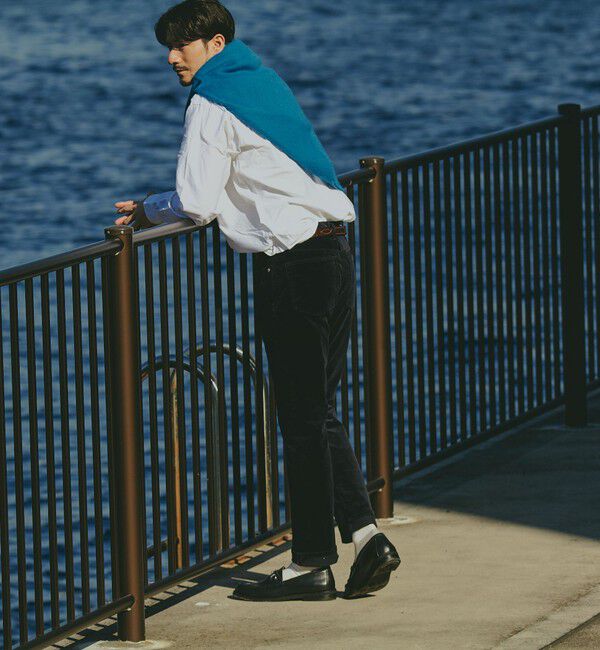 SHIPS「SHIPS: KAKEGAWA コーデュロイ 5ポケット スリム パンツ」|チノ|