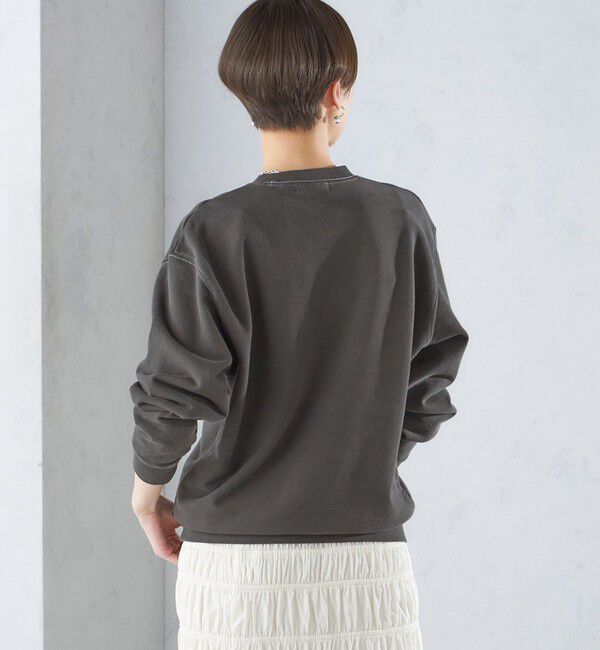 SHIPS for women「【SHIPS別注】Odub:〈手洗い可能〉メタリック ロゴ スウェット 24SS ◇」|スウェット・ジャージ|