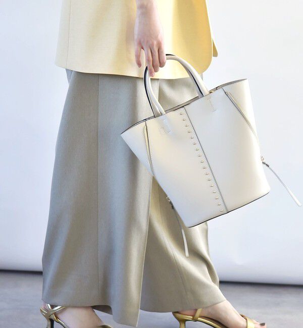 quaranciel「quaranciel: 2way スタッズ バケツ トート バッグ」|トートバッグ|