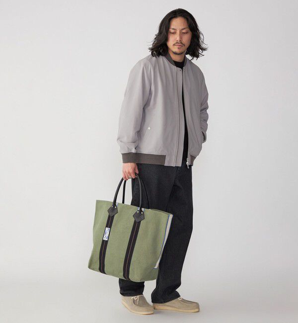 SHIPS「SHIPS: 〈遮熱・吸汗速乾〉ツイル ジップアップ ライト ブルゾン」|ブルゾン・スタジャン|