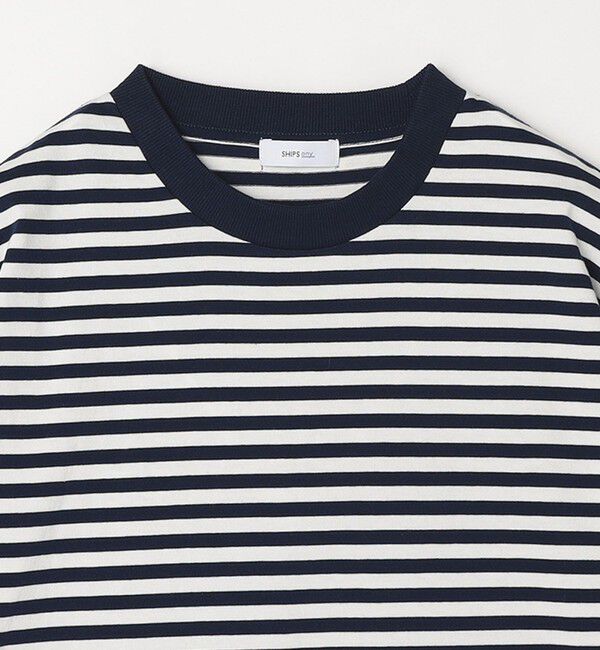 SHIPS any「SHIPS any: ベーシック ボーダー リラックス Ｔシャツ 24SS◇」|Tシャツ・カットソー|