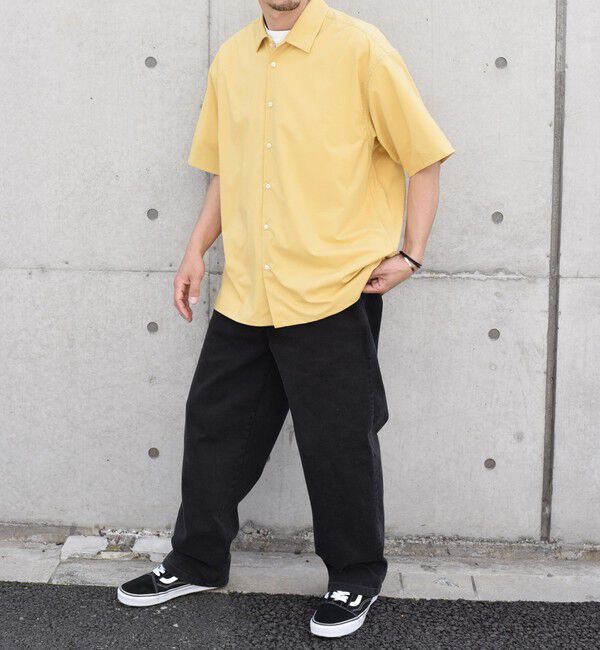 SHIPS any「SHIPS any: バンブー レーヨン ルーズ ハーフスリーブ シャツ ［BRIOS］◇」|シャツ・ブラウス|