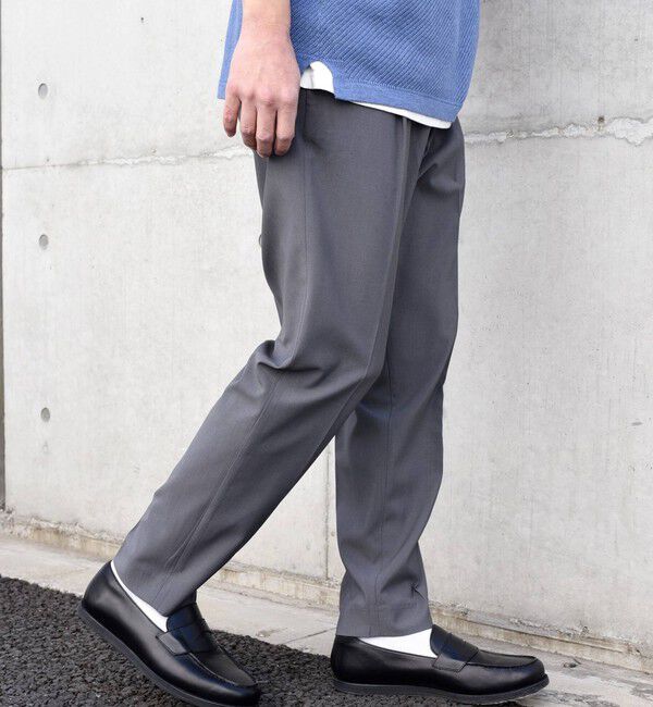 SHIPS any「SHIPS any: COOLMAX ジャストレングス テーパード パンツ ＜セットアップ対応＞◇」|チノ|