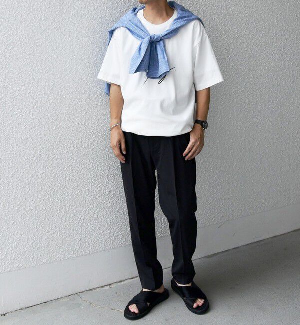 SHIPS any「SHIPS any: COOLMAX ジャストレングス テーパード パンツ ＜セットアップ対応＞◇」|チノ|