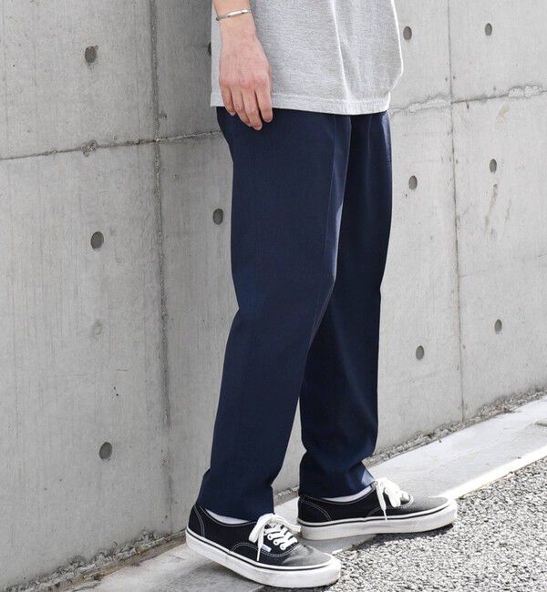 SHIPS any「SHIPS any: COOLMAX ジャストレングス テーパード パンツ ＜セットアップ対応＞◇」|チノ|