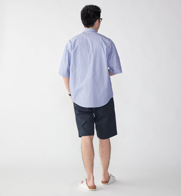 SHIPS「SHIPS: Wポケット ウォッシュド タイプライター ショートスリーブ シャツ」|シャツ・ブラウス|