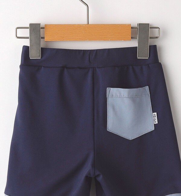 SHIPS KIDS「SHIPS KIDS:90～130cm / 無地 スイム ボクサー ショーツ」|ショーツ|