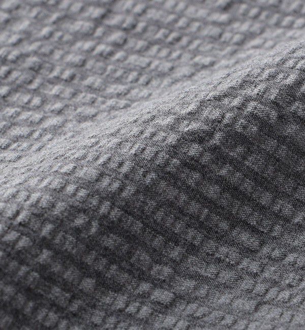 SHIPS「SHIPS: シアサッカー プルオーバー バンドカラー ショートスリーブ シャツ」|シャツ・ブラウス|