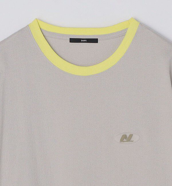 SHIPS「SHIPS: コットン クレープ クルーネック Tシャツ」|Tシャツ・カットソー|