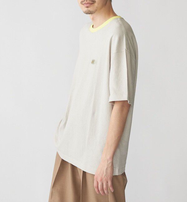 SHIPS「SHIPS: コットン クレープ クルーネック Tシャツ」|Tシャツ・カットソー|