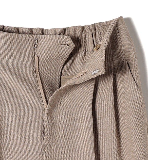 SHIPS for women「〈手洗い可能〉シャーク ツイード タック パンツ」|その他|