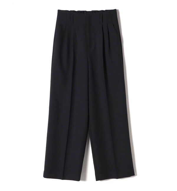 SHIPS for women「〈手洗い可能〉シャーク ツイード タック パンツ」|その他|