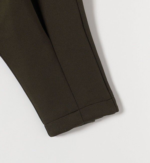 quaranciel「quaranciel:〈洗濯機可能〉ダブルジャージー ノーカラー コンパクト ジャケット」|ノーカラージャケット|