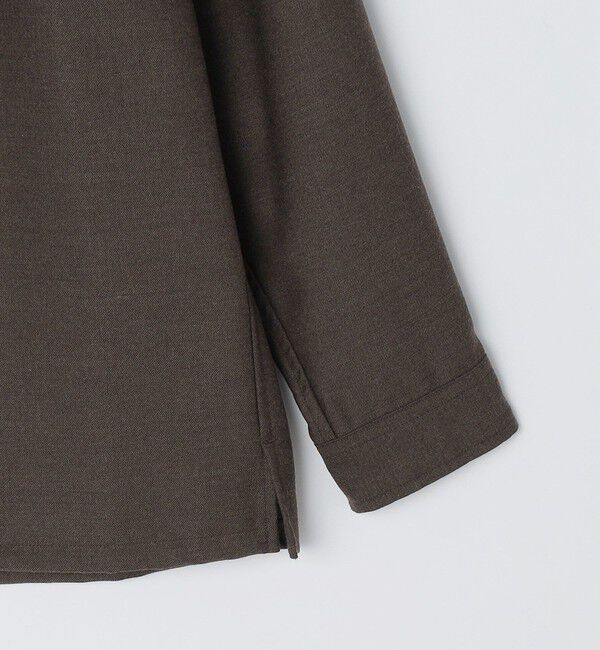 SHIPS「SHIPS: CORDURA(R) ウール リラックス レギュラーカラー シャツ」|シャツ・ブラウス|