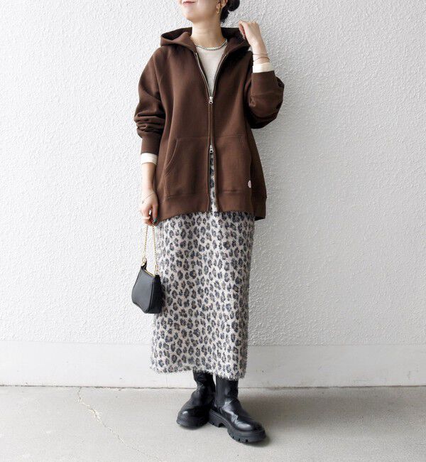 SHIPS any「《一部追加予約》SHIPS any:〈洗濯機可能〉USAコットン 裏起毛 ジップ スウェット パーカー」|パーカー|