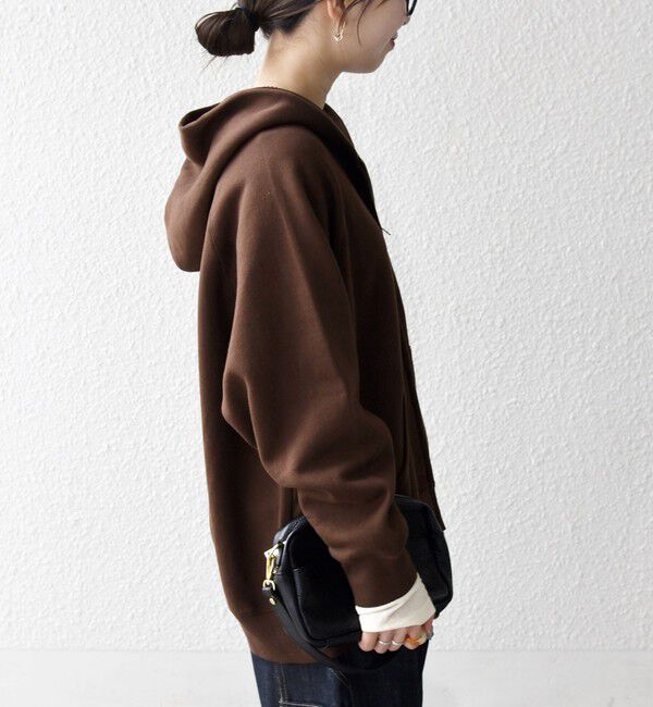 SHIPS any「《一部追加予約》SHIPS any:〈洗濯機可能〉USAコットン 裏起毛 ジップ スウェット パーカー」|パーカー|