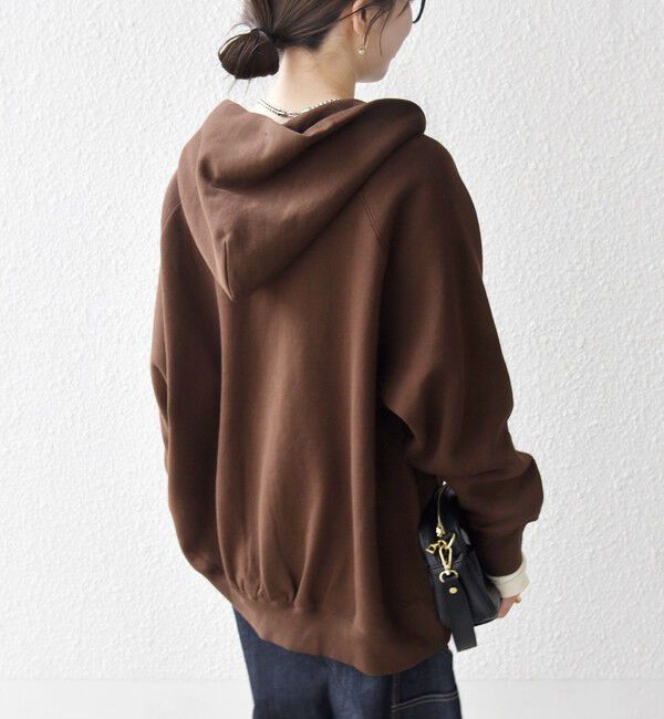 SHIPS any「《一部追加予約》SHIPS any:〈洗濯機可能〉USAコットン 裏起毛 ジップ スウェット パーカー」|パーカー|