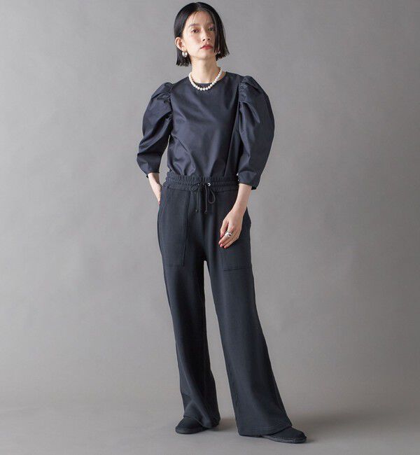 SHIPS for women「SHIPS NINE CASE:〈洗濯機可能〉パフスリーブ ブラウス」|シャツ・ブラウス|