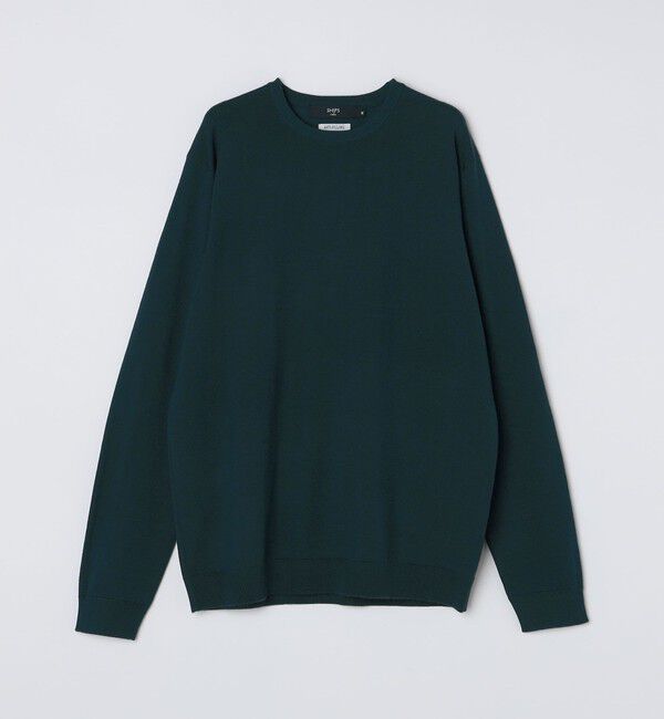 SHIPS Colors 「SHIPS Colors:〈手洗い可能〉アンチピリング 12G クルーネック ニット」|ニット・セーター|