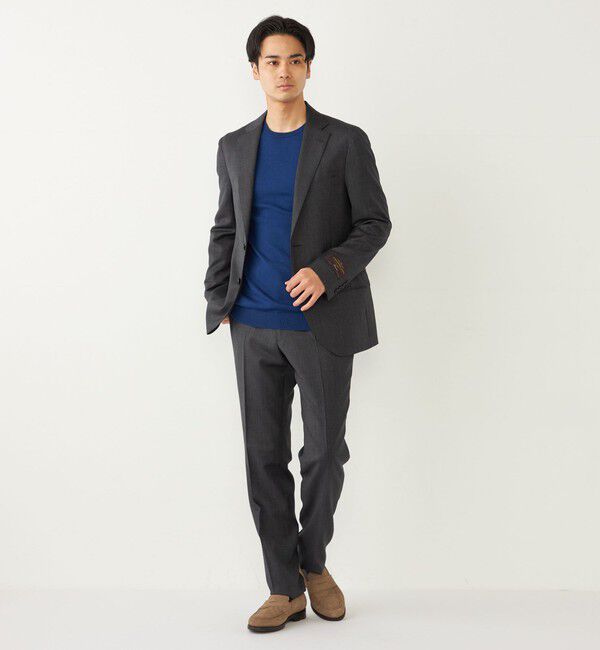 SHIPS Colors 「SHIPS Colors:〈手洗い可能〉アンチピリング 12G クルーネック ニット」|ニット・セーター|