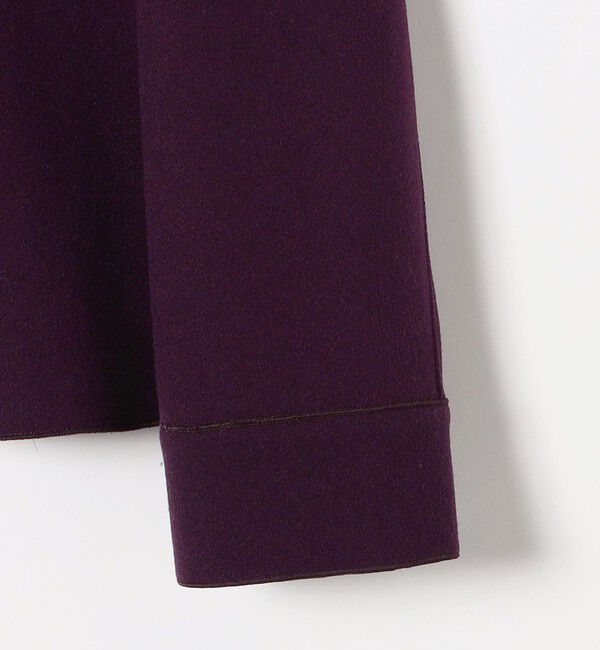 quaranciel「quaranciel: エア ニードル ペプラム ジャケット（セットアップ対応）」|ノーカラージャケット|