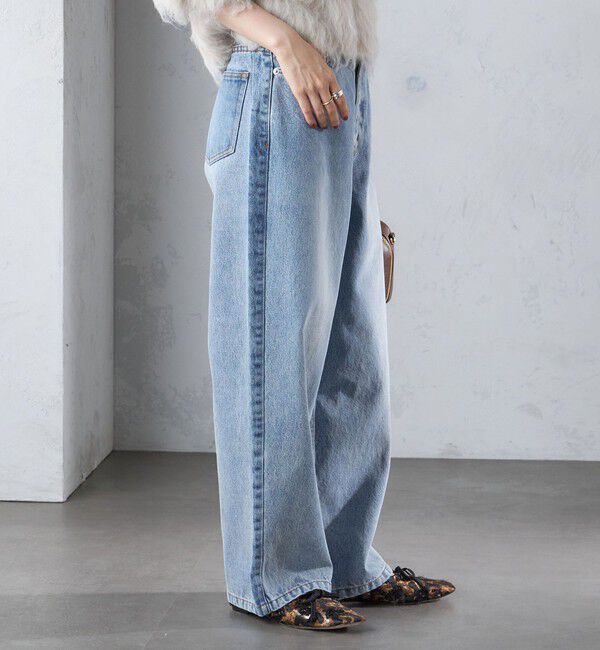 SHIPS for women「〈洗濯機可能〉パッチワーク デニム」|デニム|