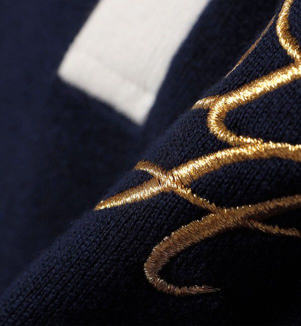 SHIPS for women「〈手洗い可能〉エンブレム ラガー ニット」|ニット・セーター|