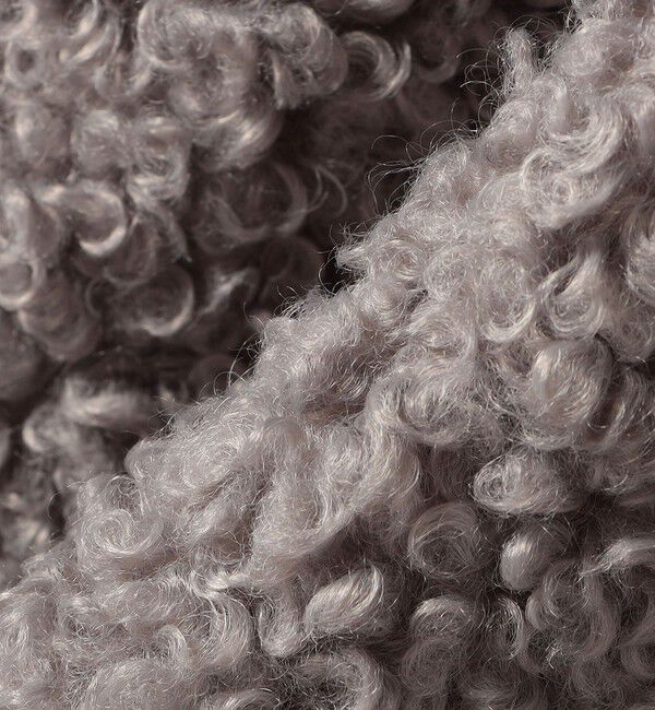 SHIPS for women「SHIPS Primary Navy Label:フェイク ファー ブルゾン」|その他|