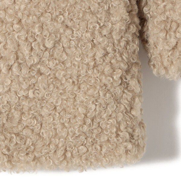 SHIPS for women「SHIPS Primary Navy Label:フェイク ファー ブルゾン」|その他|