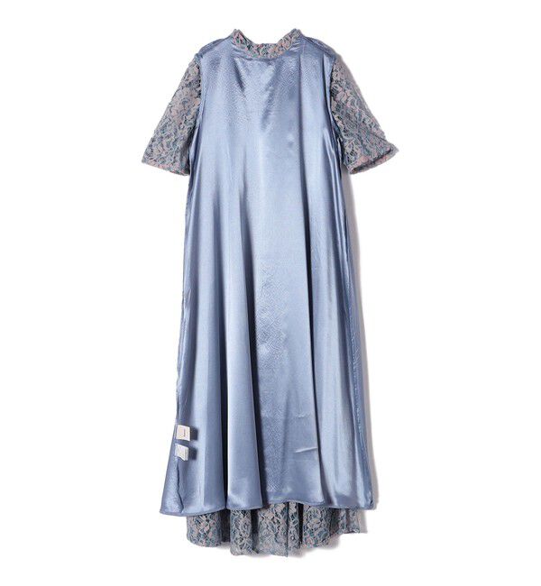 SHIPS for women「〈結婚式・パーティ〉kaene:パイピング レース Aライン ワンピース」|ワンピース|