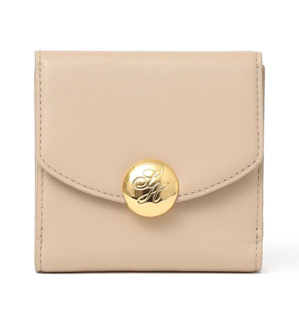 SHIPS for women「イタリアンレザー ゴールドパーツ 二つ折り 財布」|財布|