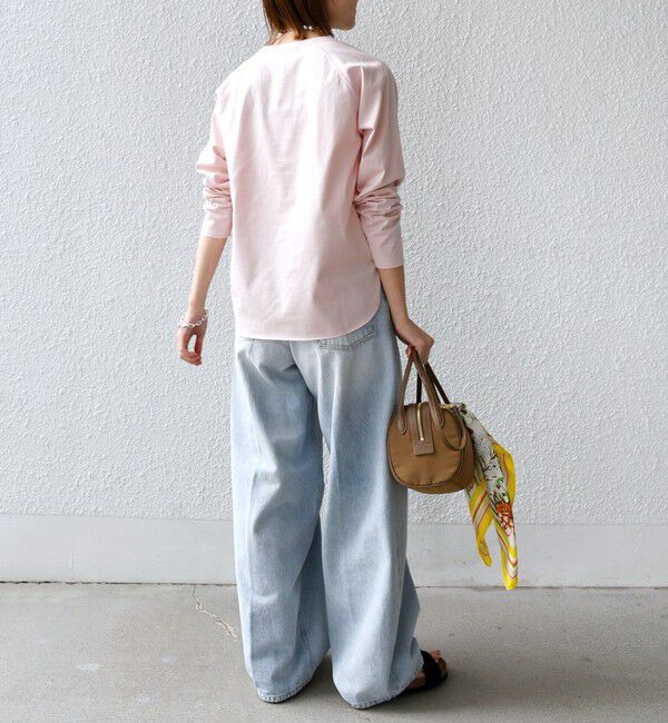 SHIPS for women「〈手洗い可能〉ベースボール TEE」|Tシャツ・カットソー|