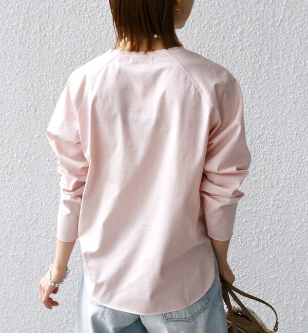 SHIPS for women「〈手洗い可能〉ベースボール TEE」|Tシャツ・カットソー|