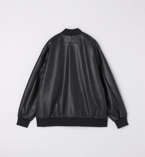 SHIPS Colors 「SHIPS Colors:合成皮革 ボマー ジャケット◇」|ブルゾン・スタジャン|