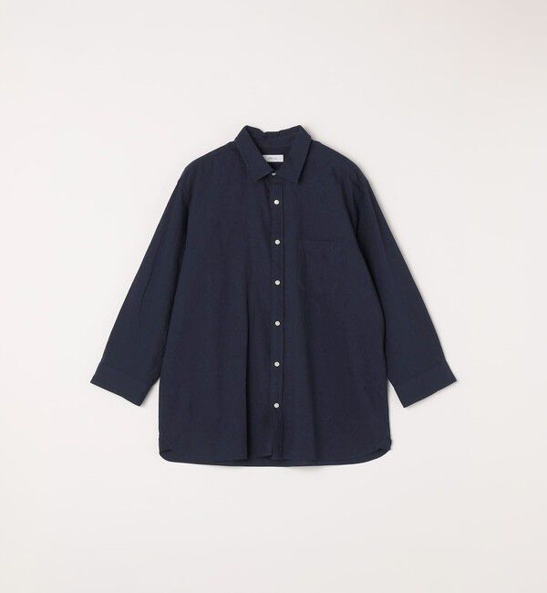 SHIPS any「SHIPS any:〈洗濯機可能〉コットン/リネン ７分袖 レギュラー シャツ 25SS◇」|シャツ・ブラウス|