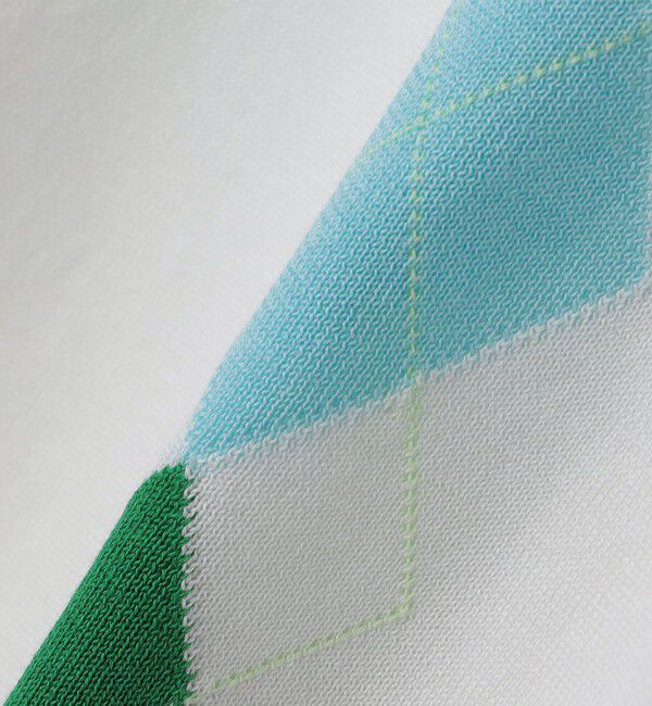 SHIPS「BATEAUX DE SHIPS:〈手洗い可能〉14ゲージ アーガイル クルーネック ニット」|ニット・セーター|