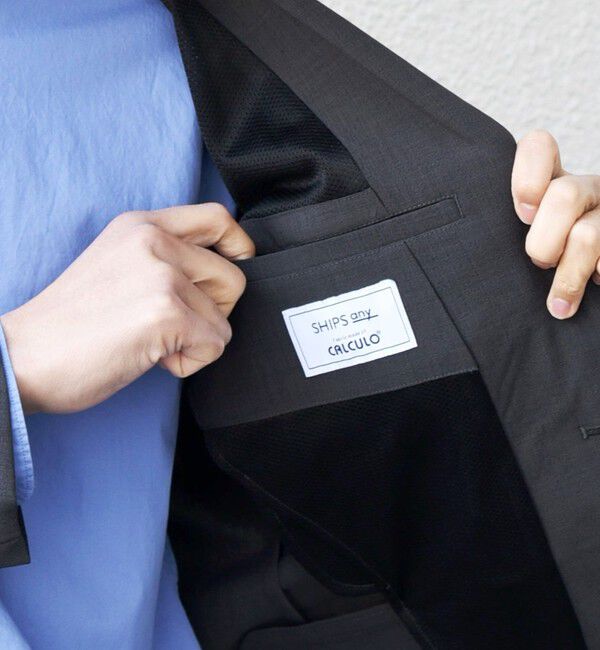 SHIPS any「SHIPS any:〈通気性/遮熱〉CALCULO サマー トロピカル セットアップ スーツ◇」|スーツ|