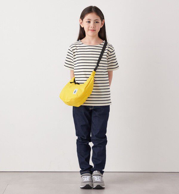 SHIPS any「SHIPS any:  マリンボーダー ボートネック Tシャツ<KIDS>」|Tシャツ・カットソー|