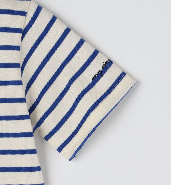 SHIPS any「SHIPS any:  マリンボーダー ボートネック Tシャツ<KIDS>」|Tシャツ・カットソー|