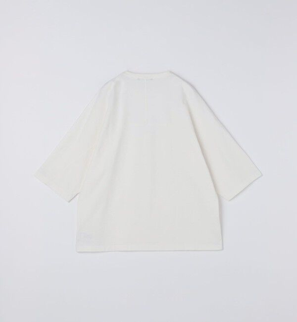 SHIPS「SHIPS: フットボール Tシャツ（6分丈）」|Tシャツ・カットソー|