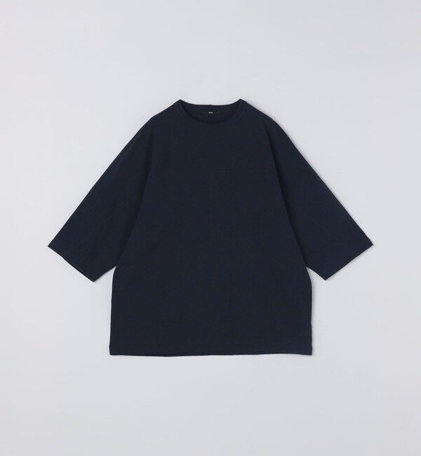 SHIPS「SHIPS: フットボール Tシャツ（6分丈）」|Tシャツ・カットソー|