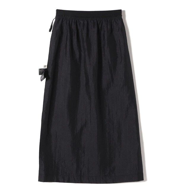 SHIPS for women「〈手洗い可能〉シアー シャイニー ウエスト ゴム ギャザー スカート」|スカート|