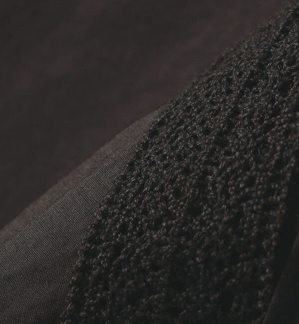 quaranciel「quaranciel:〈洗濯機可能〉コットン レース ライン フリル パフスリーブ ブラウス」|シャツ・ブラウス|