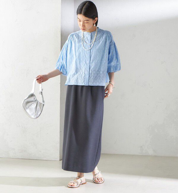 SHIPS for women「MOSAIC:ヒネリ ビジュー サンダル」|サンダル|